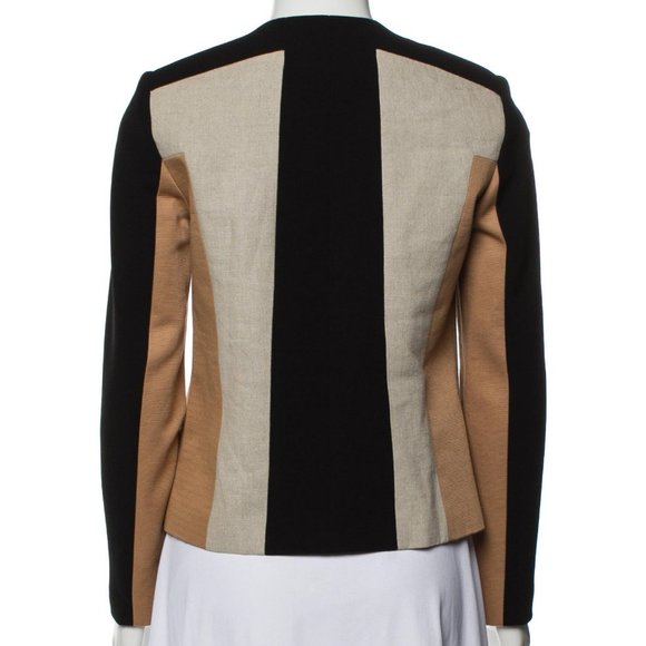 Judith & Charles - Colourblock Pattern Jacket - Picture 9 of 10